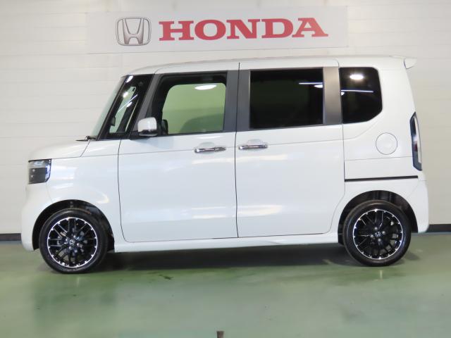 Ｎ－ＢＯＸカスタム ターボコーディネートスタイル　当社試乗車　純正８インチナビ　夏冬タイヤ付　前後ドラレコ　ＴＶフル　リアカメラ　ＥＴＣ　４ＷＤ　両側電動スライドドア　アルミホイール　シートヒーター　オートクルーズコントロール　衝突防止システム（5枚目）