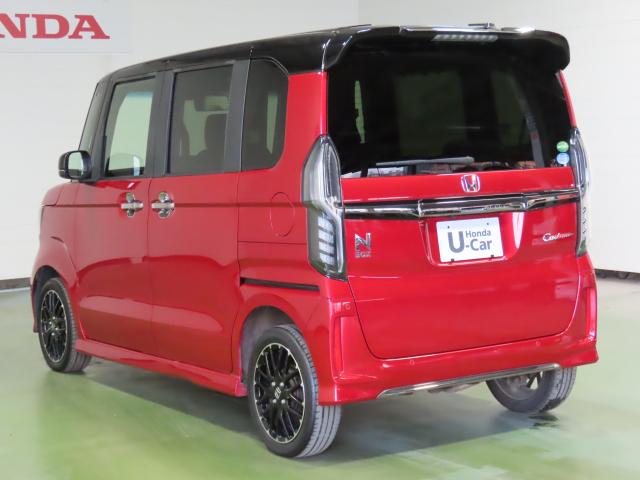 Ｎ－ＢＯＸカスタム Ｌターボ　車検整備付　純正８インチナビ　ナビ連動前後ドラレコ　ＴＶフル　リアカメラ　ＥＴＣ　４ＷＤ　両側電動スライドドア　アルミホイール　シートヒーター　オートクルーズコントロール　ターボ　アイドリングストップ（7枚目）