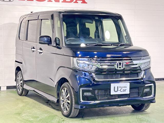 N-BOXカスタム L 車検整備付 純正ナビ ナビ連動前後ドラレコ エンスタ TVフル リアカメラ(6枚目)