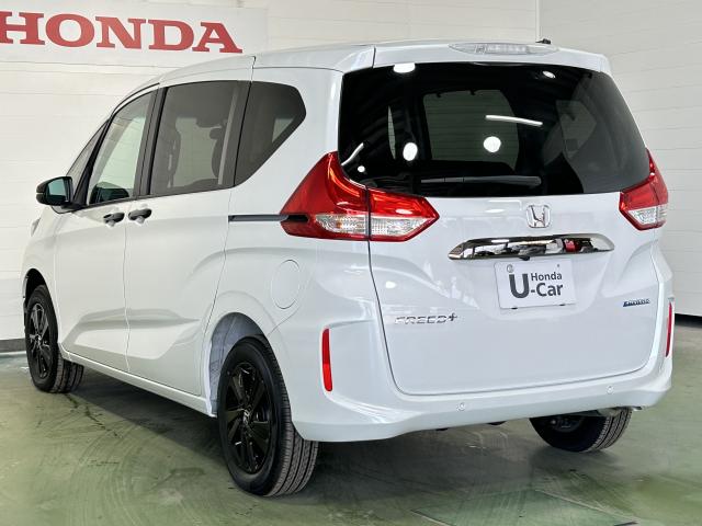 フリード+ハイブリッド ハイブリッドGブラックスタイル 当社使用レンタカー 純正9インチナビ 夏冬タイヤ付 ドラレコ TVフル リアカメラ ETC(7枚目)