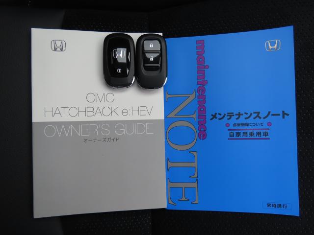 シビック e:HEVEX 当社試乗車 純正コネクトディスプレイナビ 夏冬タイヤ付 前後ドラレコ サンルーフ TVフル EETC(23枚目)