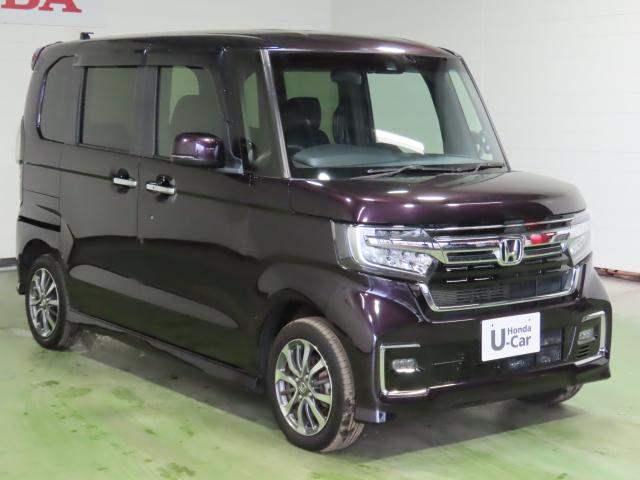 Ｎ－ＢＯＸカスタム Ｌ　純正ナビ　ＴＶフル　リアカメラ　ＥＴＣ　４ＷＤ　両側スライド・片側電動　アルミホイール　シートヒーター　オートクルーズコントロール　アイドリングストップ　ＵＳＢ入力端子　衝突防止システム（5枚目）