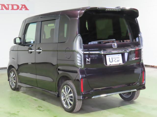 Ｎ－ＢＯＸカスタム Ｌ　純正ナビ　ＴＶフル　リアカメラ　ＥＴＣ　４ＷＤ　両側スライド・片側電動　アルミホイール　シートヒーター　オートクルーズコントロール　アイドリングストップ　ＵＳＢ入力端子　衝突防止システム（6枚目）