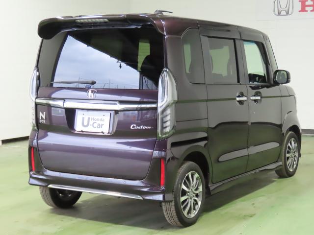 Ｎ－ＢＯＸカスタム Ｌ　純正ナビ　ＴＶフル　リアカメラ　ＥＴＣ　４ＷＤ　両側スライド・片側電動　アルミホイール　シートヒーター　オートクルーズコントロール　アイドリングストップ　ＵＳＢ入力端子　衝突防止システム（7枚目）
