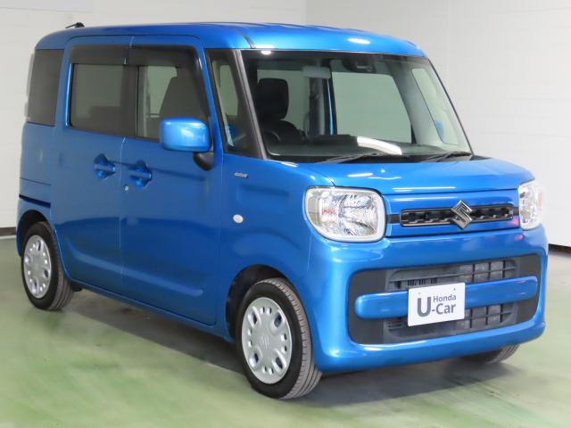 スペーシア ハイブリッドＧ　車検整備付　純正ＣＤチューナー　セーフティサポート　夏冬タイヤ付　Ｐセンサー（5枚目）