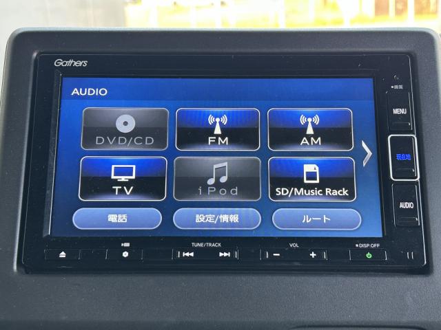 N-BOXカスタム L 純正ナビ TVフル リアカメラ エンスタ 前後ドラレコ ETC(4枚目)