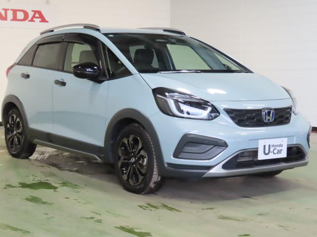 フィット ｅ：ＨＥＶクロスター　当社使用車　純正ナビ　夏冬タイヤ付　前後ドラレコ　エンスタ　ＴＶフル　リアカメラ　ＥＴＣ（7枚目）