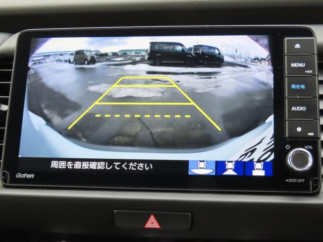 フィット ｅ：ＨＥＶクロスター　当社使用車　純正ナビ　夏冬タイヤ付　前後ドラレコ　エンスタ　ＴＶフル　リアカメラ　ＥＴＣ（18枚目）