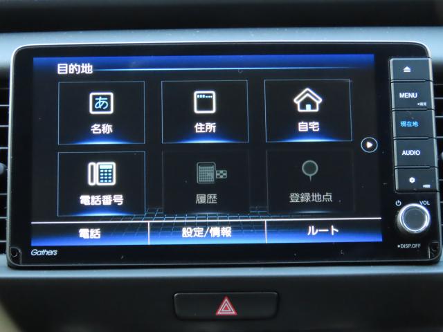 フィット ホーム 4WD メモリーナビ ETC バックカメラ フルセグ オートクルーズコントロール DVD再生 アイドリングストップ USB入力端子 衝突防止システム LEDヘッドランプ ドライブレコーダー(6枚目)