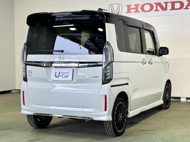 N-BOXカスタム L・ターボコーディネートスタイル 純正9インチナビ TVフル リアカメラ エンスタ 前後ドラレコ ETC 両側電動スライドドア アルミホイール シートヒーター オートクルーズコントロール ターボ アイドリングストップ USB入力端子(8枚目)