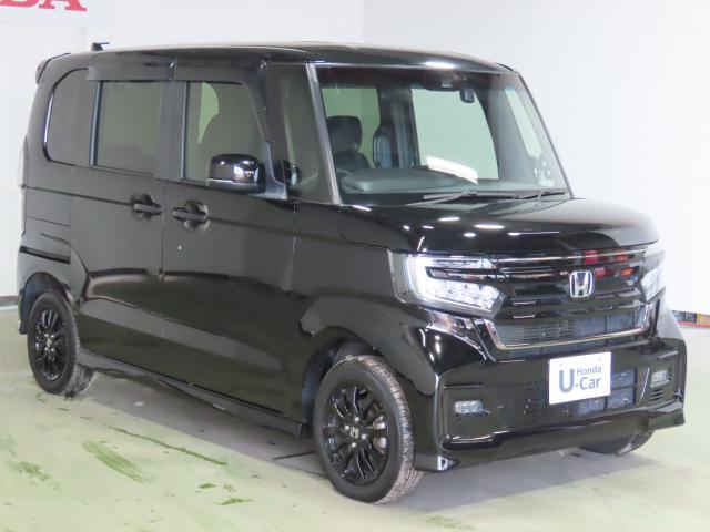 Ｎ－ＢＯＸカスタム Ｌスタイル＋ブラック　車検整備付　純正ナビ　ＴＶフル　リアカメラ　エンスタ　前後ドラレコ（8枚目）