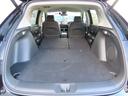 リヤシートを前に倒すとご覧のような広大なラゲッジスペースが作れます。是非一度実車でご確認下さい。
