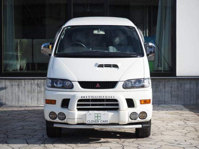 デリカスペースギア 　４ＷＤディーゼルターボ・ハイルーフ・本州車両・走行８２７００ｋｍ・フルノーマル・禁煙車・社外ナビ・Ｂカメラ・フルセグ・Ｂｌｕｅｔｏｏｔｈ・ＥＴＣ・ＤＶＤ・ＡＢＳ（2枚目）