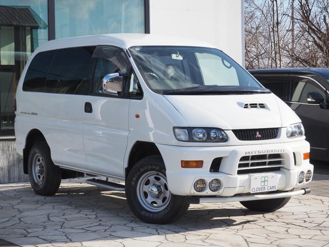 デリカスペースギア 　４ＷＤディーゼルターボ・ハイルーフ・本州車両・走行８２７００ｋｍ・フルノーマル・禁煙車・社外ナビ・Ｂカメラ・フルセグ・Ｂｌｕｅｔｏｏｔｈ・ＥＴＣ・ＤＶＤ・ＡＢＳ（4枚目）