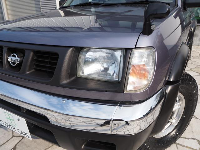 ダットサンピックアップ 　ＡＤダブルキャブ４ＷＤ・修復歴軽度・最終型ディーゼル・下回りサビ少ない・新品ＡＴタイヤ・社外メモリーナビ・フルセグ・ＵＳＢ・ＥＴＣ・エアコン・ロールバー・荷台チッピング塗装（12枚目）