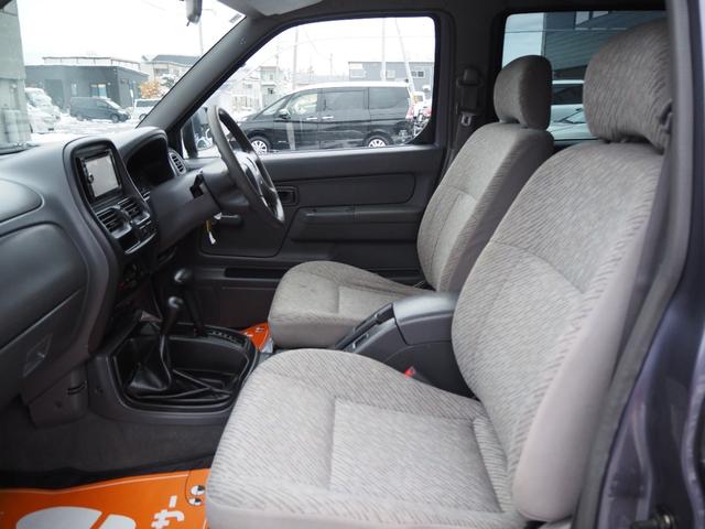 ダットサンピックアップ 　ＡＤダブルキャブ４ＷＤ・修復歴軽度・最終型ディーゼル・下回りサビ少ない・新品ＡＴタイヤ・社外メモリーナビ・フルセグ・ＵＳＢ・ＥＴＣ・エアコン・ロールバー・荷台チッピング塗装（25枚目）