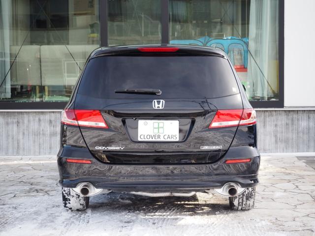 オデッセイ アブソルート　４ＷＤ下回り♪純正ＨＤＤナビ♪Ｂカメラ♪フルセグ♪ＥＴＣ♪ＢＴ♪ＵＳＢ♪クルコン♪パドルシフト♪ＤＶＤ♪ＨＩＤ♪ハーフレザー♪キーレス♪１年保証付（7枚目）