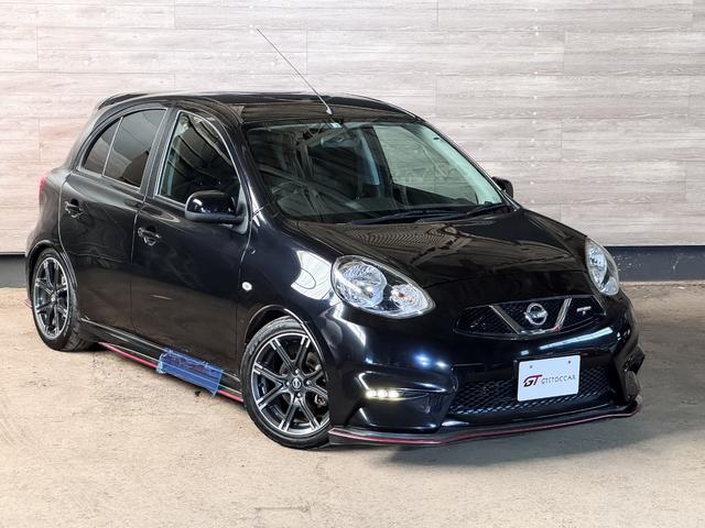 マーチ ニスモ　Ｓ　カロッツェリアナビ／フルセグ／ＤＶＤ／Ｂｌｕｅｔｏｏｔｈ　ブリッツ車高調　純正エアロ　ニスモ専用シート／マフラー　スマートキー　プッシュスタート　ＬＥＤヘッドライト　リアフォグ　純正１６ＡＷ　ＴＲＣ（33枚目）