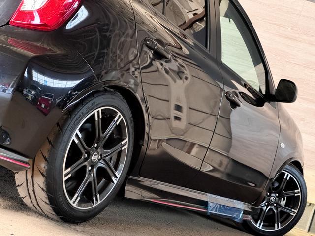 マーチ ニスモ　Ｓ　カロッツェリアナビ／フルセグ／ＤＶＤ／Ｂｌｕｅｔｏｏｔｈ　ブリッツ車高調　純正エアロ　ニスモ専用シート／マフラー　スマートキー　プッシュスタート　ＬＥＤヘッドライト　リアフォグ　純正１６ＡＷ　ＴＲＣ（40枚目）