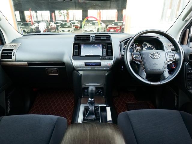 ランドクルーザープラド ＴＸ　ワンオーナー　リフトアップ　ビルシュタイン　純正ナビ　ワンセグ　ＣＤ　Ｂｌｕｅｔｏｏｔｈ　バックカメラ　サンルーフ　レーダークルーズ　ルーフラック　リアラダー　スマートキー　オートハイビーム（6枚目）
