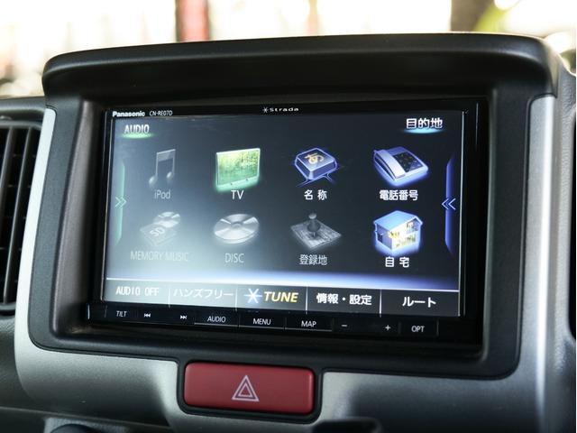 エブリイ ＰＡ　リフトアップ　ストラーダナビ　フルセグ　ＤＶＤ　ＣＤ　Ｂｌｕｅｔｏｏｔｈ　社外１４ＡＷ　マッドタイヤ　社外フロントバンパー　オートライト　レーダーブレーキ　パーキングセンサー　セーフティサポート（8枚目）