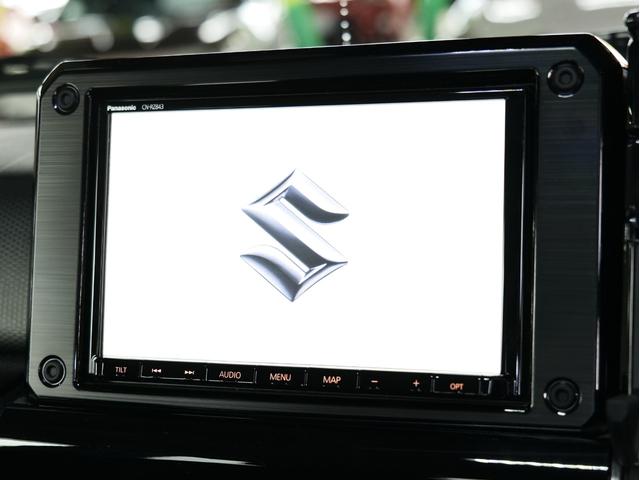 ジムニー ＸＣ　本州仕入れ　リフトアップ　社外マフラー　サイドステップ　パナソニックナビ　フルセグ　ＣＤ　ＤＶＤ　バックカメラ　ＥＴＣ　ドライブレコーダー　シートヒーター　ＬＥＤヘッドライト　フォグライト　クルコン（9枚目）