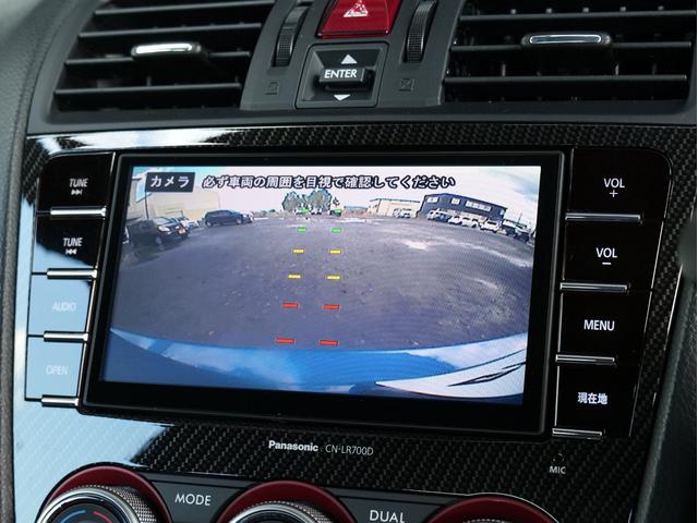 WRX STI STI タイプS 純正BBS18インチアルミ 社外マフラー STIエアロ 純正オプションパナソニックナビ フルセグ CD DVD バックカメラ ETC スマートキー プッシュスタート ハーフレザーシート パワーシート(8枚目)