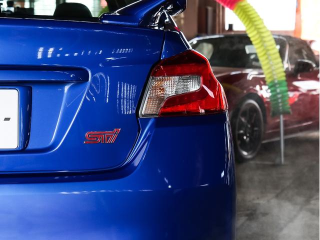 WRX STI STI タイプS 純正BBS18インチアルミ 社外マフラー STIエアロ 純正オプションパナソニックナビ フルセグ CD DVD バックカメラ ETC スマートキー プッシュスタート ハーフレザーシート パワーシート(21枚目)