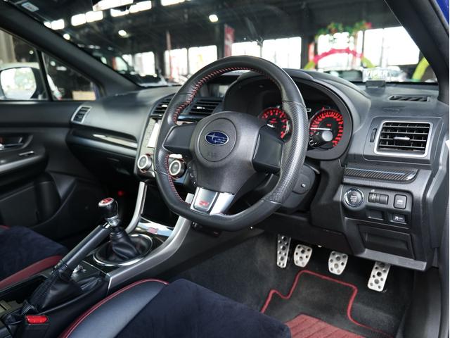 WRX STI STI タイプS 純正BBS18インチアルミ 社外マフラー STIエアロ 純正オプションパナソニックナビ フルセグ CD DVD バックカメラ ETC スマートキー プッシュスタート ハーフレザーシート パワーシート(27枚目)