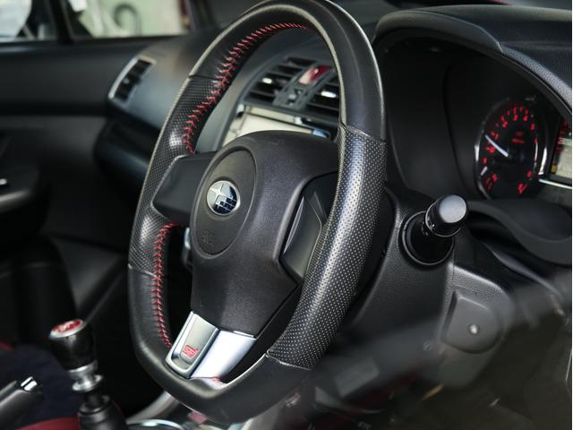 WRX STI STI タイプS 純正BBS18インチアルミ 社外マフラー STIエアロ 純正オプションパナソニックナビ フルセグ CD DVD バックカメラ ETC スマートキー プッシュスタート ハーフレザーシート パワーシート(29枚目)