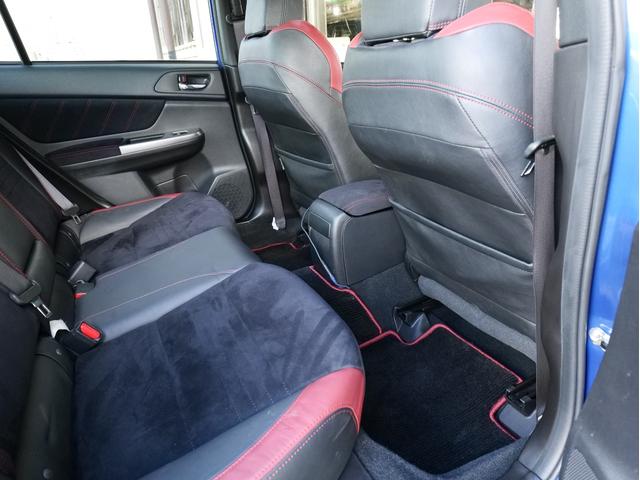 WRX STI STI タイプS 純正BBS18インチアルミ 社外マフラー STIエアロ 純正オプションパナソニックナビ フルセグ CD DVD バックカメラ ETC スマートキー プッシュスタート ハーフレザーシート パワーシート(40枚目)