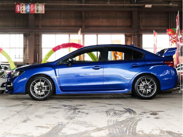 WRX STI STI タイプS 純正BBS18インチアルミ 社外マフラー STIエアロ 純正オプションパナソニックナビ フルセグ CD DVD バックカメラ ETC スマートキー プッシュスタート ハーフレザーシート パワーシート(51枚目)