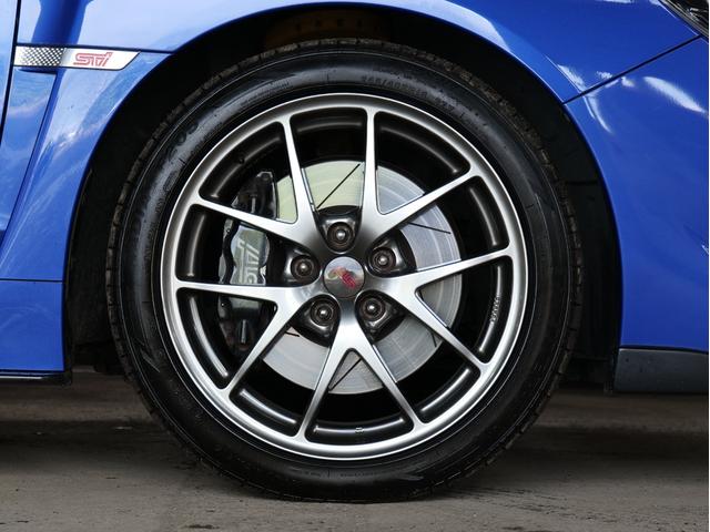 WRX STI STI タイプS 純正BBS18インチアルミ 社外マフラー STIエアロ 純正オプションパナソニックナビ フルセグ CD DVD バックカメラ ETC スマートキー プッシュスタート ハーフレザーシート パワーシート(53枚目)