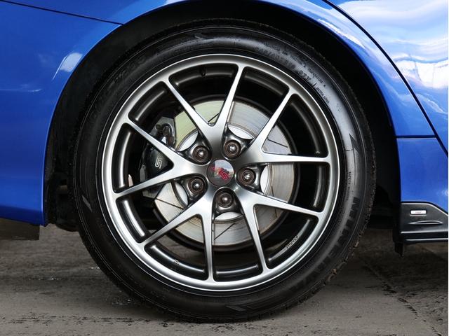 WRX STI STI タイプS 純正BBS18インチアルミ 社外マフラー STIエアロ 純正オプションパナソニックナビ フルセグ CD DVD バックカメラ ETC スマートキー プッシュスタート ハーフレザーシート パワーシート(54枚目)