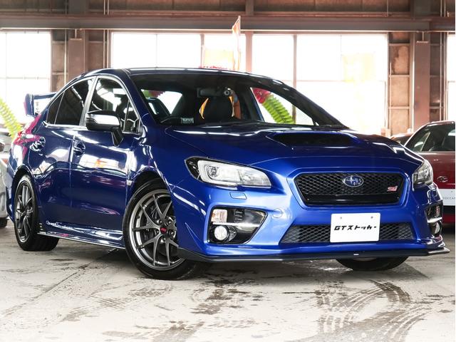 WRX STI STI タイプS 純正BBS18インチアルミ 社外マフラー STIエアロ 純正オプションパナソニックナビ フルセグ CD DVD バックカメラ ETC スマートキー プッシュスタート ハーフレザーシート パワーシート(55枚目)