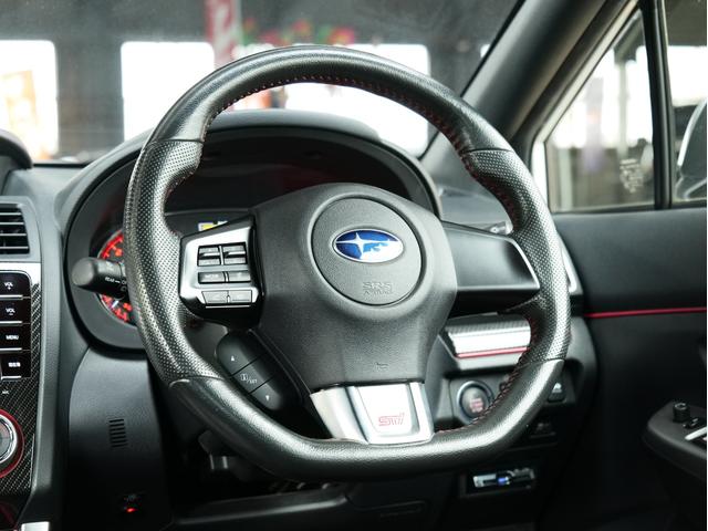 ＷＲＸ ＳＴＩ ＳＴＩ　タイプＳ　ＳＴＩフルエアロ　純正ＢＢＳ１８ＡＷ　大型リアスポイラー　純正パナソニックナビ／フルセグ／ＤＶＤ　バックカメラ　ＥＴＣ　ハーフレザーシート　パワーシート　スマートキー　プッシュスタート　ＳＩドライブ（7枚目）