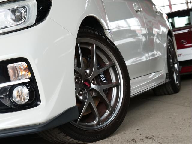 ＷＲＸ ＳＴＩ ＳＴＩ　タイプＳ　ＳＴＩフルエアロ　純正ＢＢＳ１８ＡＷ　大型リアスポイラー　純正パナソニックナビ／フルセグ／ＤＶＤ　バックカメラ　ＥＴＣ　ハーフレザーシート　パワーシート　スマートキー　プッシュスタート　ＳＩドライブ（45枚目）