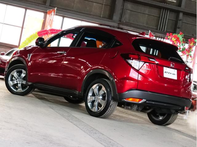 ヴェゼル ハイブリッドＸ　スタイルエディション　本州仕入れ　純正ギャザーズナビ／フルセグ／Ｂｌｕｅｔｏｏｔｈ／ＣＤ／ＤＶＤ　バックカメラ　ＥＴＣ　前後ドラレコ　レザーシート　シートヒーター　スマートキー　プッシュスタート　クルーズコントロール（45枚目）