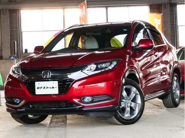 ヴェゼル ハイブリッドＸ　スタイルエディション　本州仕入れ　純正ギャザーズナビ／フルセグ／Ｂｌｕｅｔｏｏｔｈ／ＣＤ／ＤＶＤ　バックカメラ　ＥＴＣ　前後ドラレコ　レザーシート　シートヒーター　スマートキー　プッシュスタート　クルーズコントロール（47枚目）