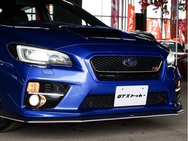 WRX STI STI タイプS STIフルエアロ 純正BBS18AW ストラーダナビ/フルセグ/CD/DVD ETC バックカメラ 大型リアウィング ハーフレザーシート パワーシート スマートキー プッシュスタート リアフォグ(5枚目)