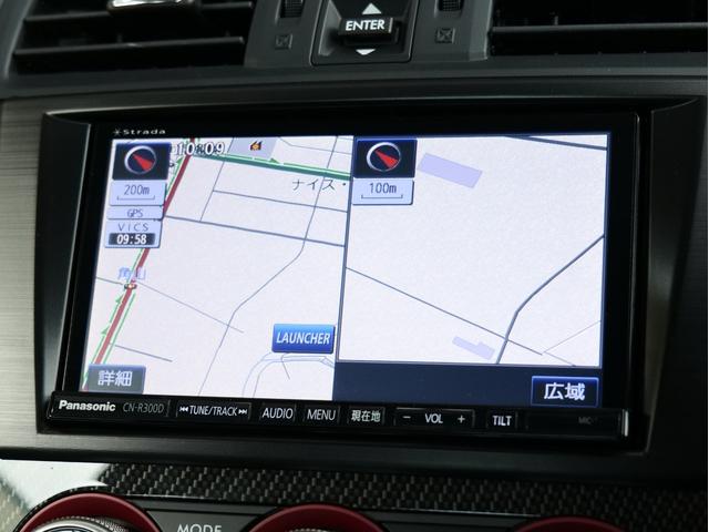 WRX STI STI タイプS STIフルエアロ 純正BBS18AW ストラーダナビ/フルセグ/CD/DVD ETC バックカメラ 大型リアウィング ハーフレザーシート パワーシート スマートキー プッシュスタート リアフォグ(8枚目)