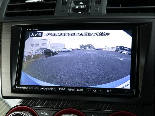 WRX STI STI タイプS STIフルエアロ 純正BBS18AW ストラーダナビ/フルセグ/CD/DVD ETC バックカメラ 大型リアウィング ハーフレザーシート パワーシート スマートキー プッシュスタート リアフォグ(9枚目)
