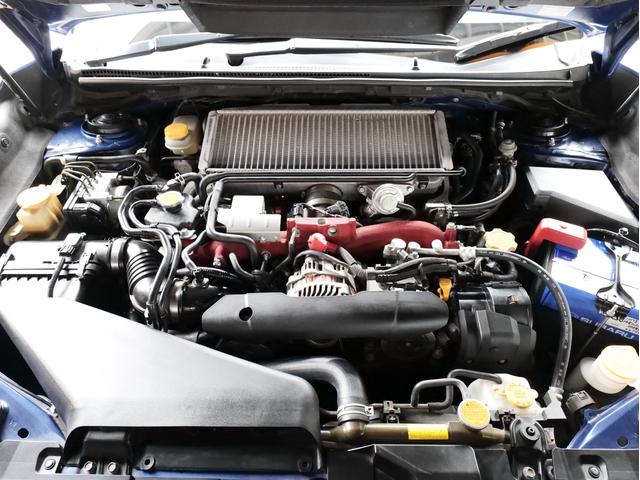 WRX STI STI タイプS STIフルエアロ 純正BBS18AW ストラーダナビ/フルセグ/CD/DVD ETC バックカメラ 大型リアウィング ハーフレザーシート パワーシート スマートキー プッシュスタート リアフォグ(14枚目)