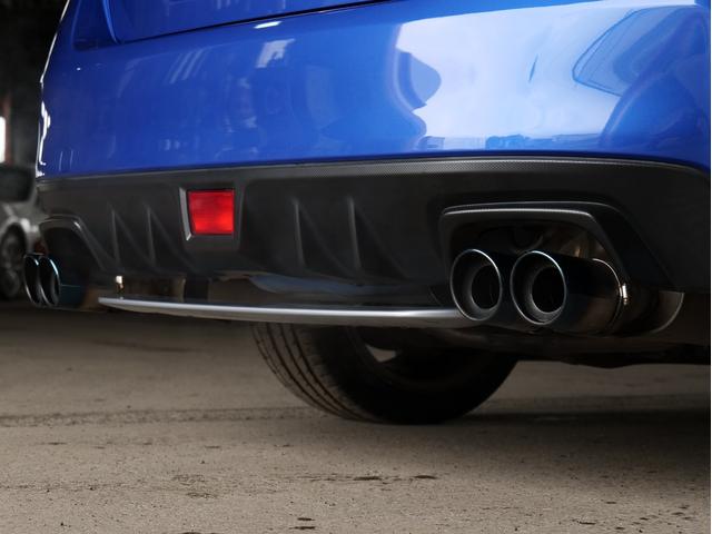 WRX STI STI タイプS STIフルエアロ 純正BBS18AW ストラーダナビ/フルセグ/CD/DVD ETC バックカメラ 大型リアウィング ハーフレザーシート パワーシート スマートキー プッシュスタート リアフォグ(17枚目)