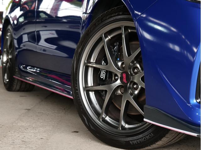 WRX STI STI タイプS STIフルエアロ 純正BBS18AW ストラーダナビ/フルセグ/CD/DVD ETC バックカメラ 大型リアウィング ハーフレザーシート パワーシート スマートキー プッシュスタート リアフォグ(18枚目)