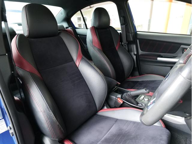 WRX STI STI タイプS STIフルエアロ 純正BBS18AW ストラーダナビ/フルセグ/CD/DVD ETC バックカメラ 大型リアウィング ハーフレザーシート パワーシート スマートキー プッシュスタート リアフォグ(22枚目)