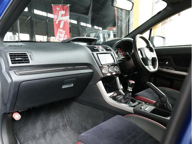 WRX STI STI タイプS STIフルエアロ 純正BBS18AW ストラーダナビ/フルセグ/CD/DVD ETC バックカメラ 大型リアウィング ハーフレザーシート パワーシート スマートキー プッシュスタート リアフォグ(32枚目)