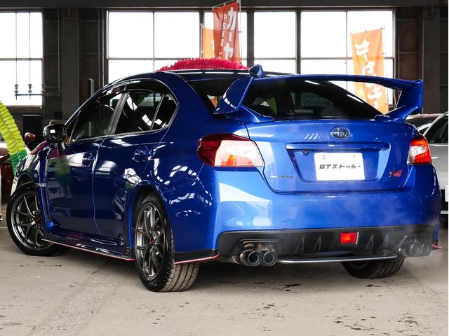 WRX STI STI タイプS STIフルエアロ 純正BBS18AW ストラーダナビ/フルセグ/CD/DVD ETC バックカメラ 大型リアウィング ハーフレザーシート パワーシート スマートキー プッシュスタート リアフォグ(52枚目)