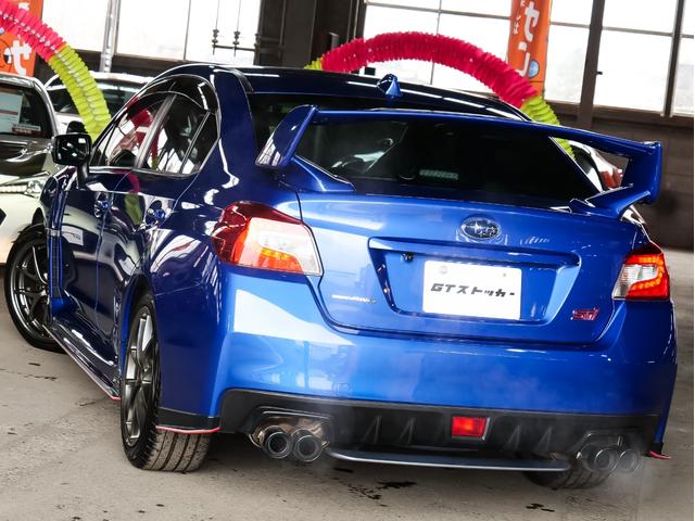 WRX STI STI タイプS STIフルエアロ 純正BBS18AW ストラーダナビ/フルセグ/CD/DVD ETC バックカメラ 大型リアウィング ハーフレザーシート パワーシート スマートキー プッシュスタート リアフォグ(58枚目)