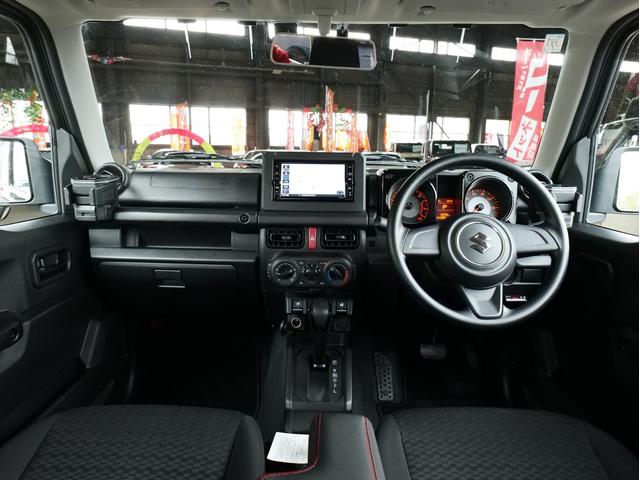 ジムニー XG ビルシュタインショック 社外マフラー ジオランダーX-AT 社外16AW バンパーガード ナビ/フルセグ/CD/DVD/Bluetooth ビルトインETC 前後ドラレコ LEDヘッドライト(6枚目)